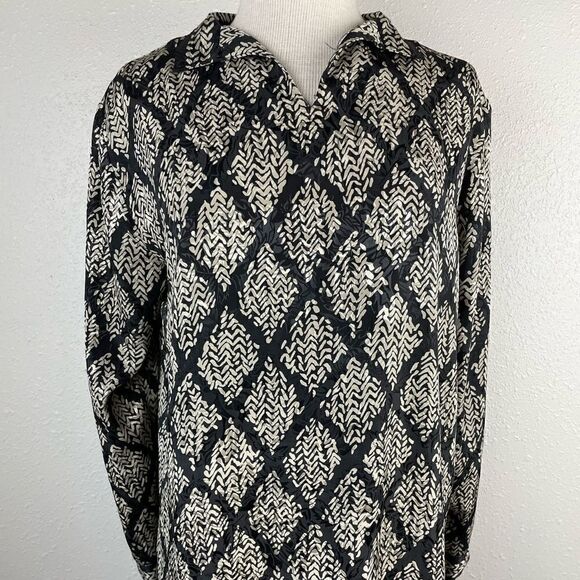 Vintage Caron of Chicago Maxi Dress Size 10 EUC - Picture 2 of 10